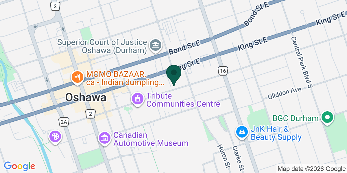 Map showing the office of Martin Tweyman