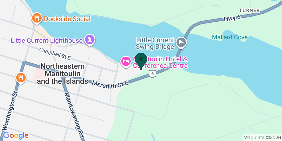 Map showing the office of Mark Samuel Ansara