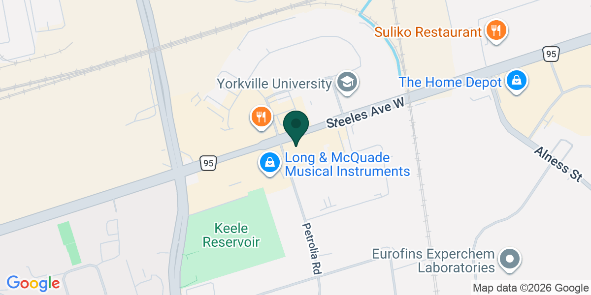 Map showing the office of Matthew Schleifer