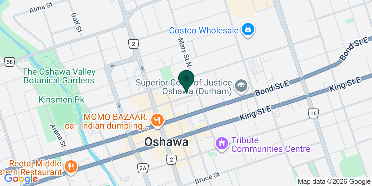 Map showing the office of Steven King