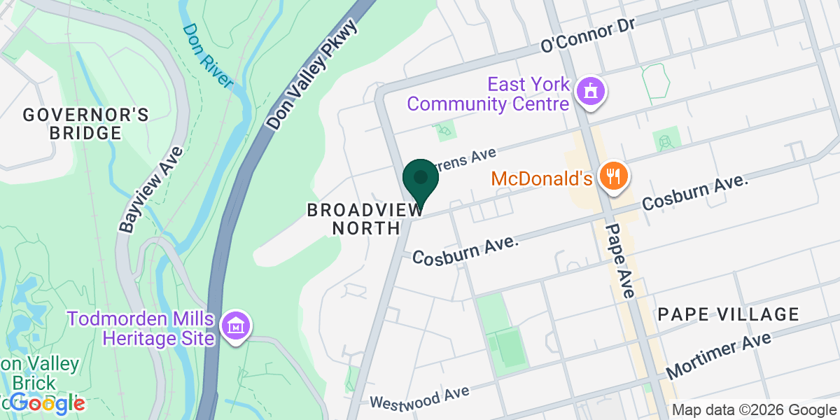 Map showing the office of Pearl Madeline Karimalis