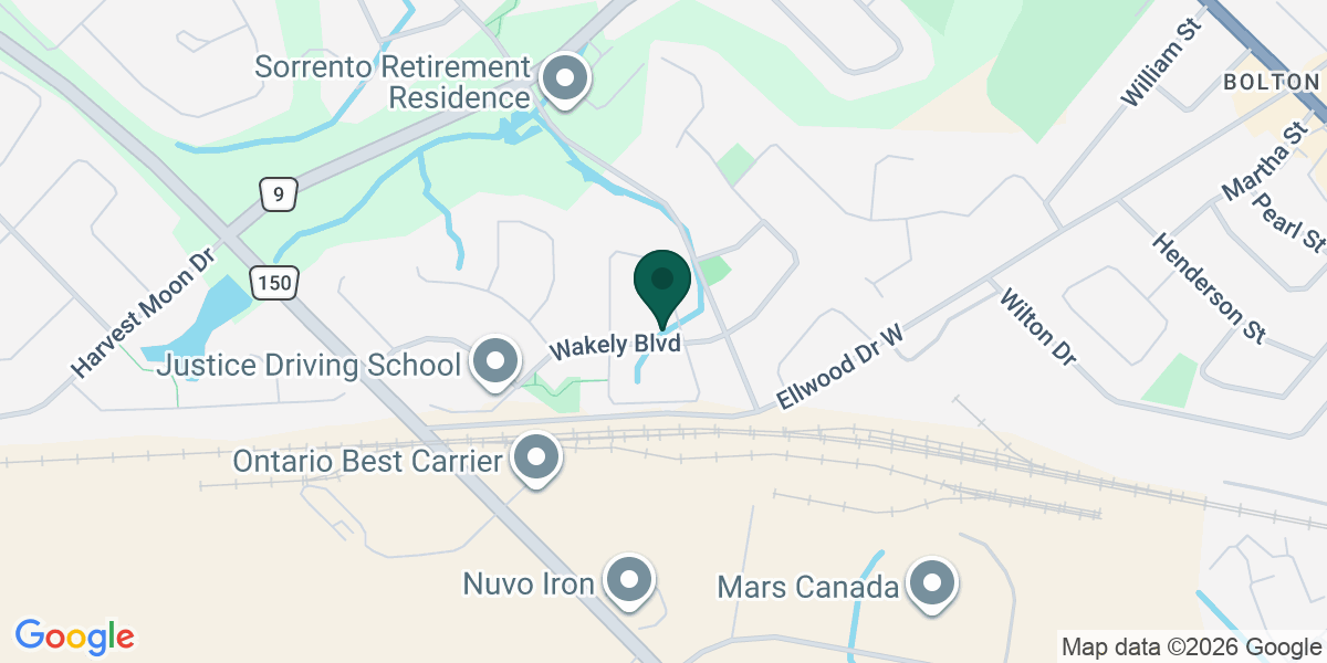 Map showing the office of Kyla Jamieson