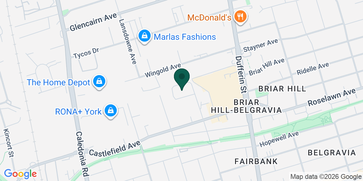 Map showing the office of Ariel Kirzner