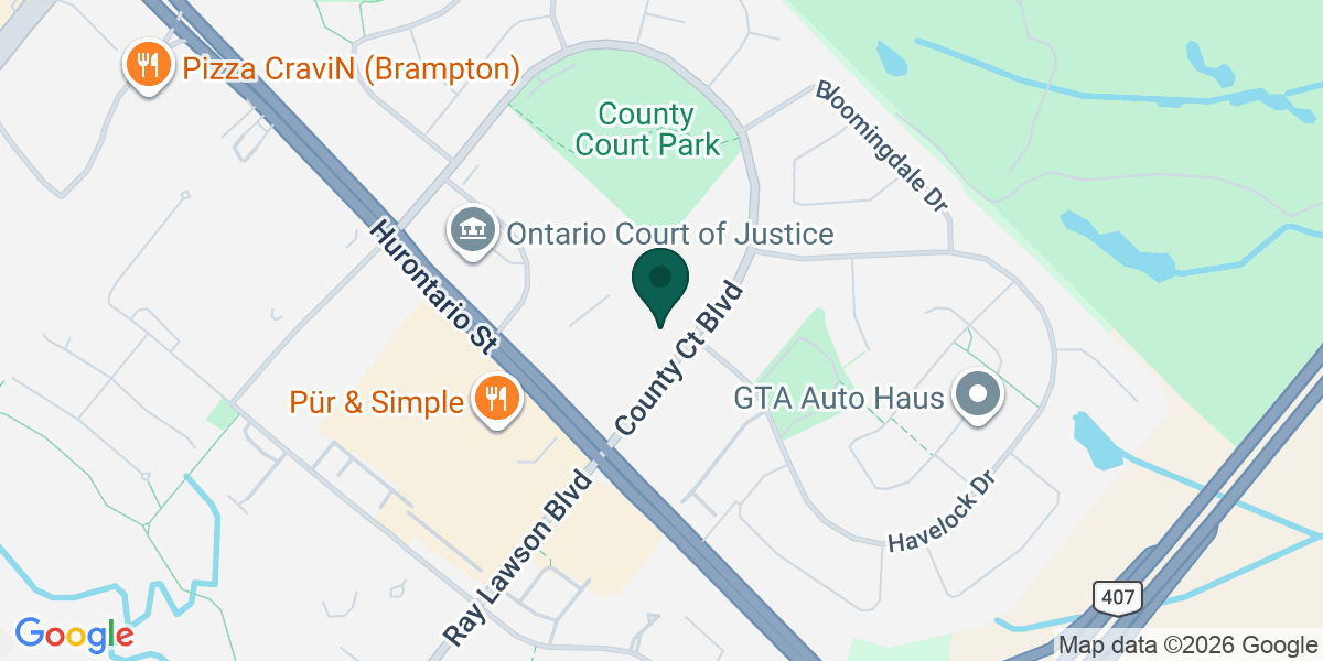 Map showing the office of Jean Hamilton