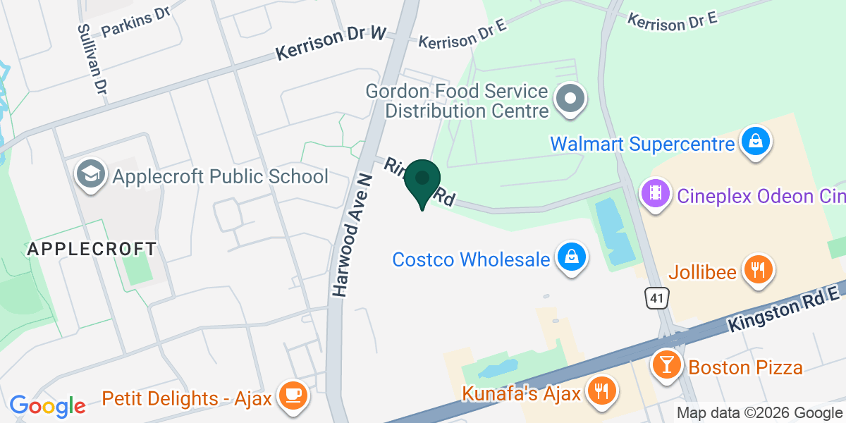 Map showing the office of Claudette Riley