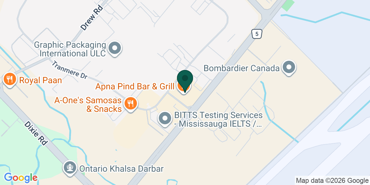 Map showing the office of Naveed Anwar
