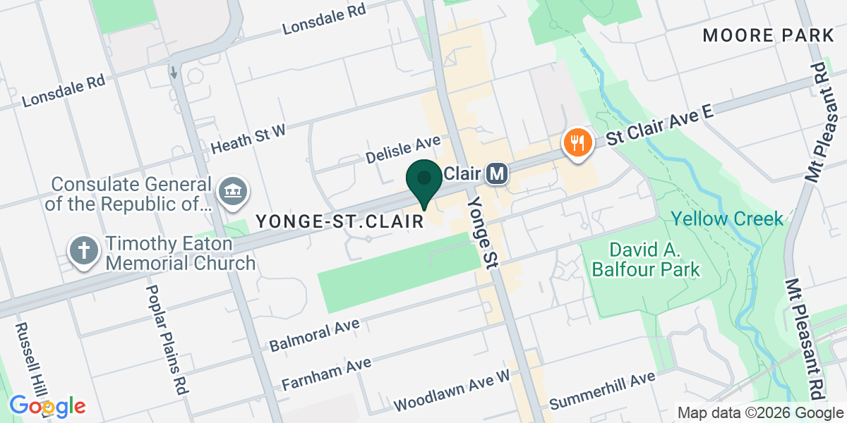 Map showing the office of Susan Harris