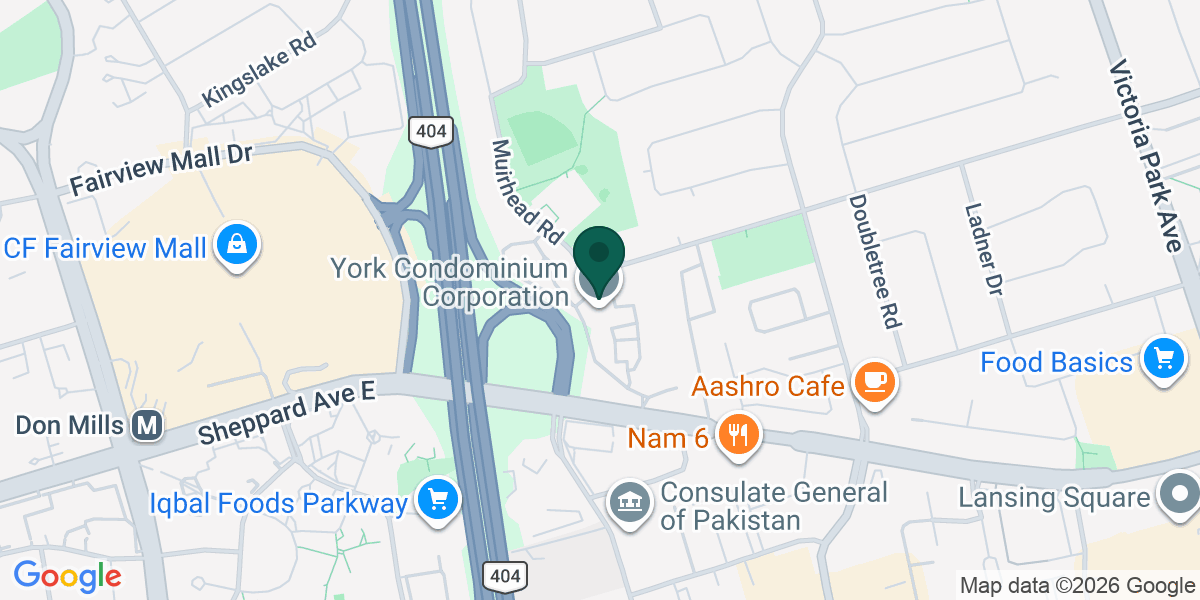 Map showing the office of Ashifa Alibhai