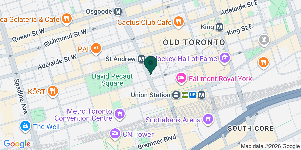Map showing the office of Pulkit Sachdeva