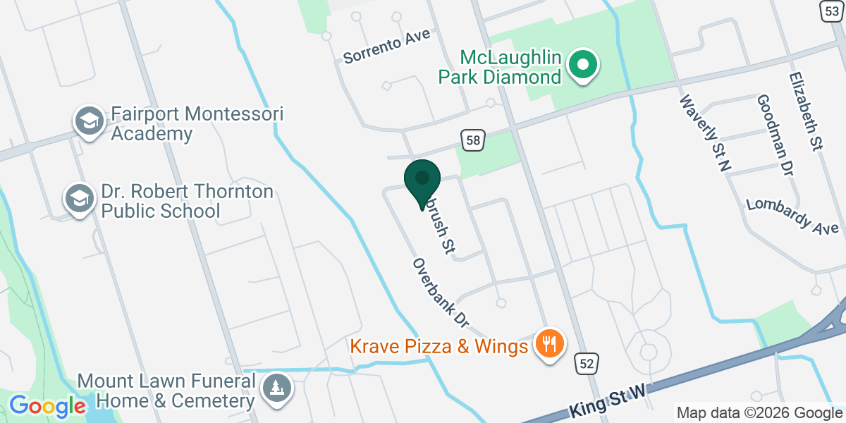 Map showing the office of Kyla Hewitt