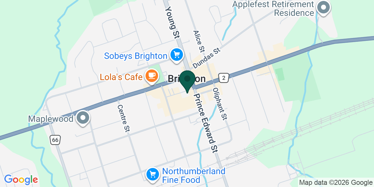 Map showing the office of Ashley Aird
