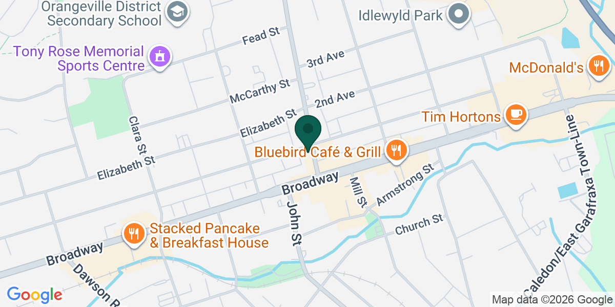 Map showing the office of Tina Hinsperger