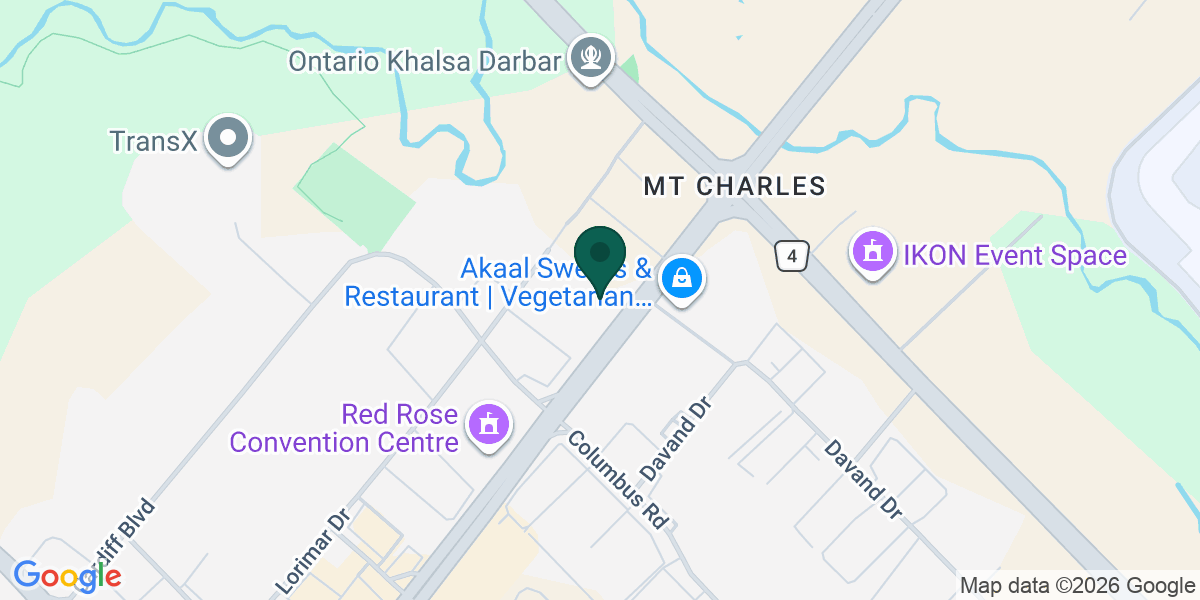 Map showing the office of Anureet Kaur