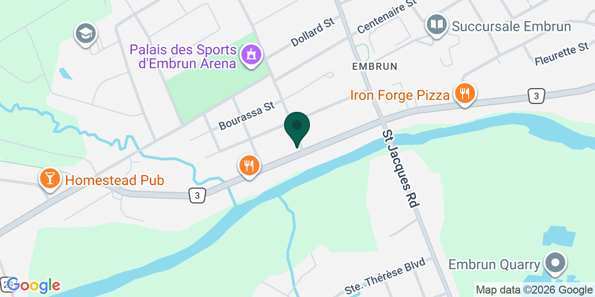 Map showing the office of Sarah Eleanor Davis