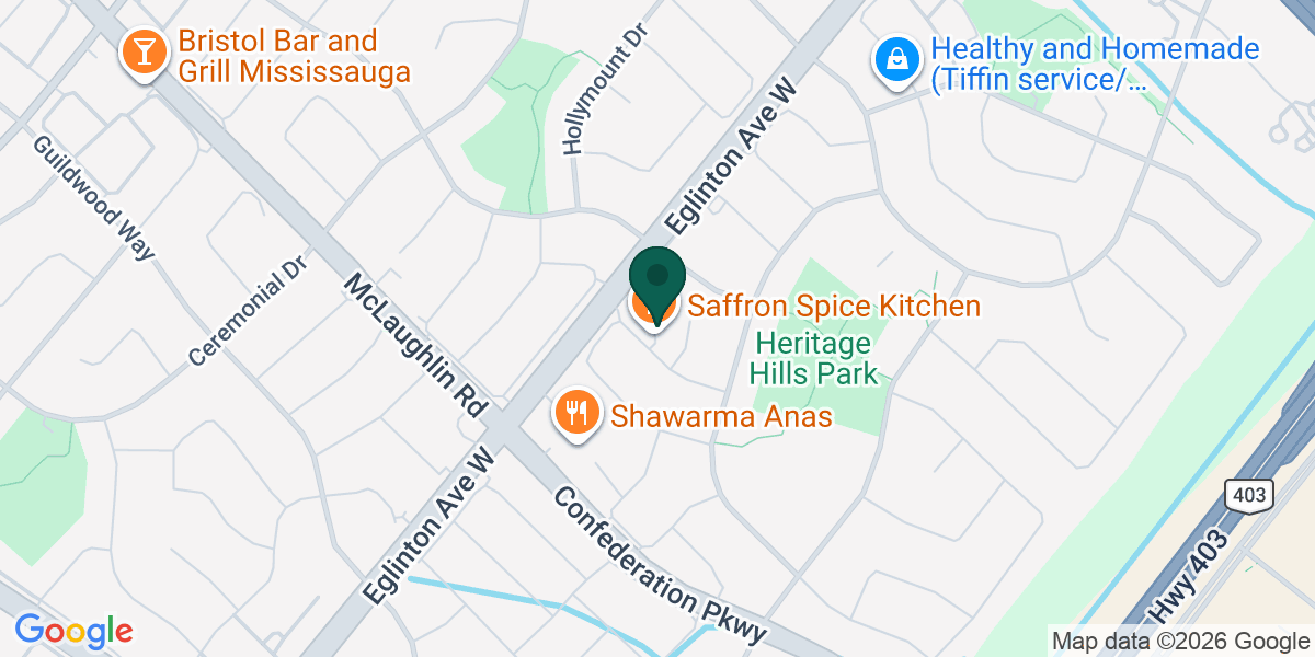 Map showing the office of Jaipreet Nanra