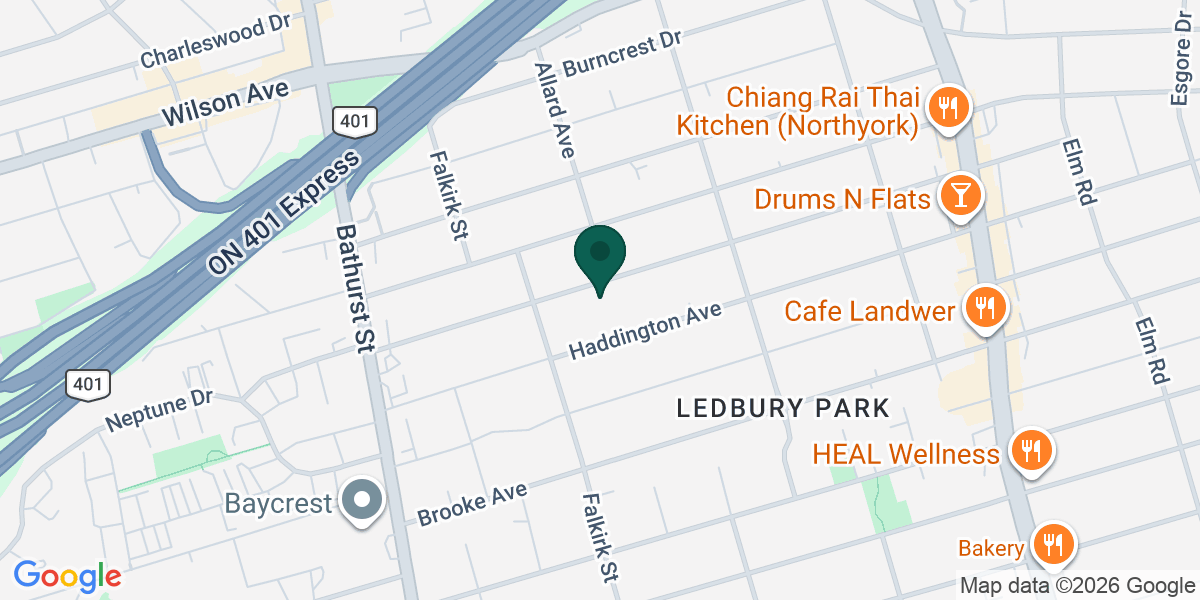 Map showing the office of Cara Scholl