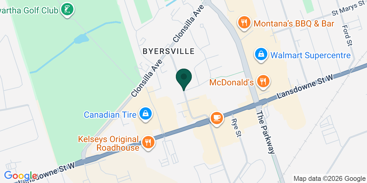 Map showing the office of Kendra Clements