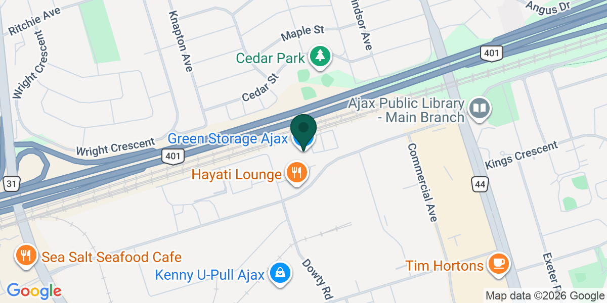 Map showing the office of Brittney-Rose Ward