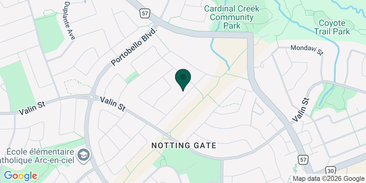 Map showing the office of Valerie Jean-Gilles