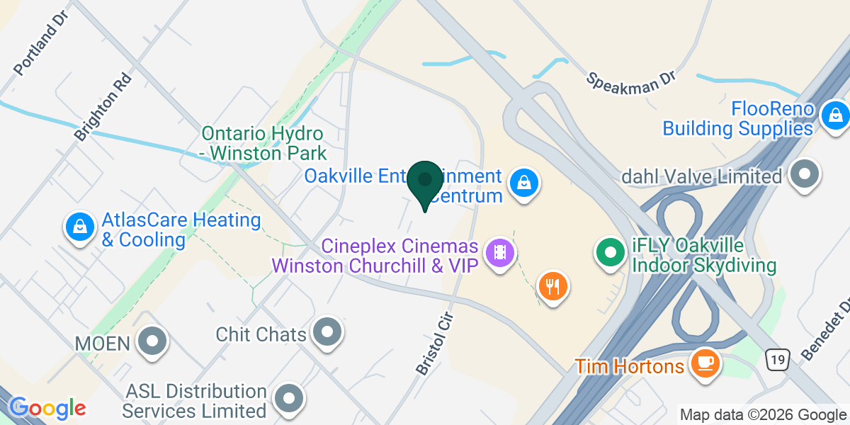 Map showing the office of Godspower Abamba