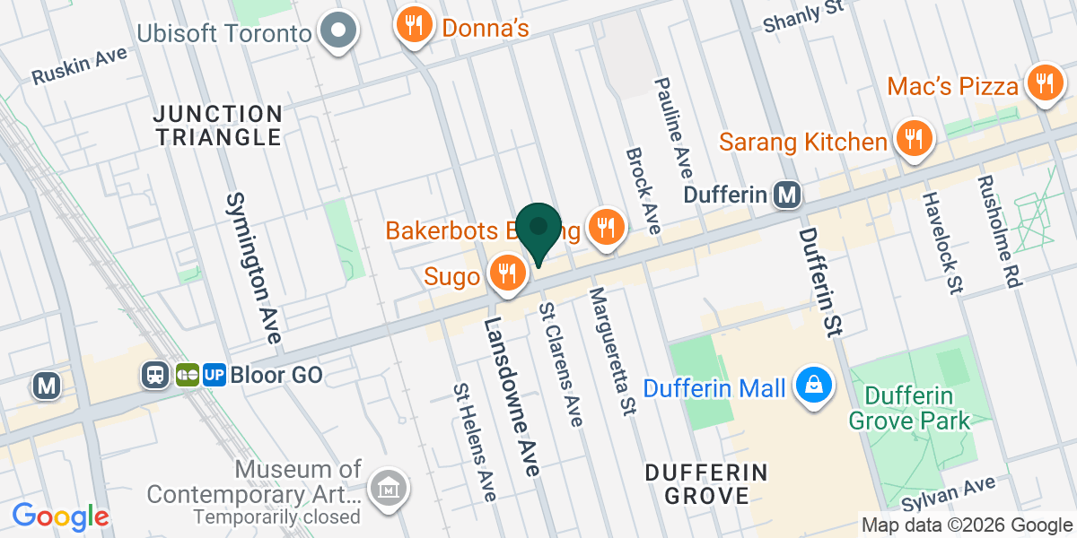 Map showing the office of Adam Bustamante
