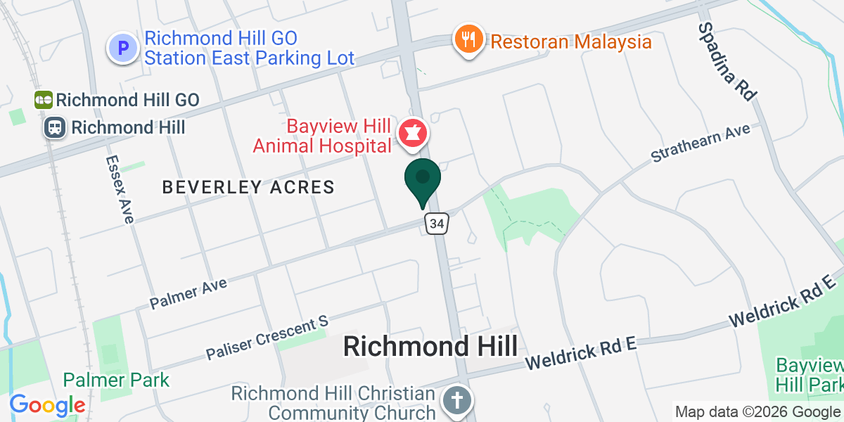 Map showing the office of Jenny Poon