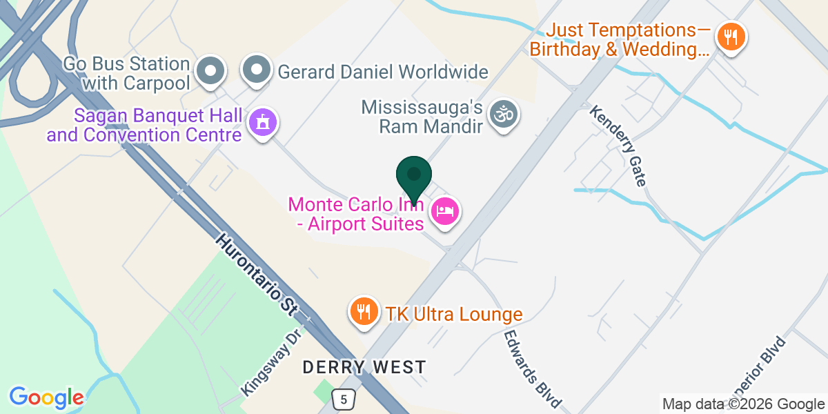 Map showing the office of Amir Hafeez Abbasi