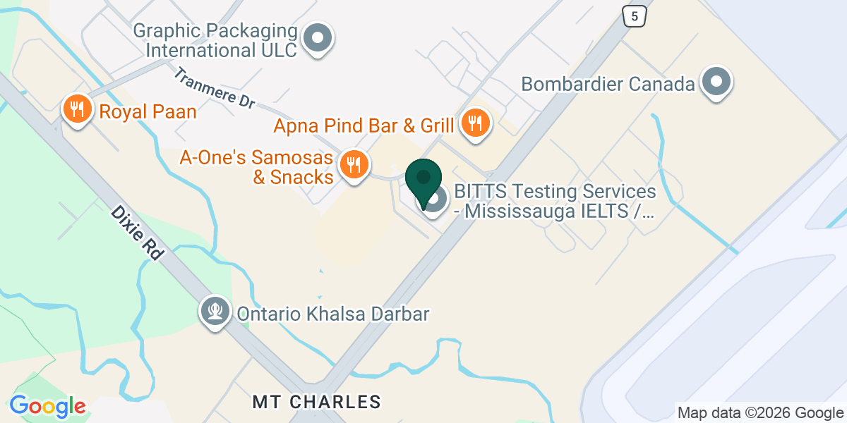 Map showing the office of Amrita Sidhu